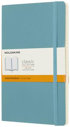 Bild på Anteckningsbok Moleskine Classic L, mjukt omslag – linjerad
