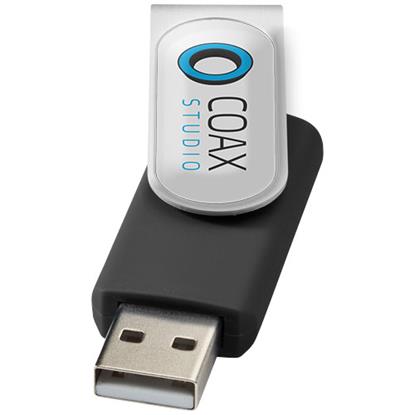 Bild på USB-minne Rotate linstryck 2GB