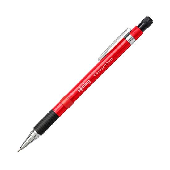Stiftpenna Visumax 0,7 mm med tryck Röd