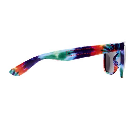 Solglasögon Sun Ray Dye med tryck Marinblå