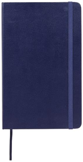 Anteckningsbok Moleskine Classic Lagre med hårt omslag – linjerad med tryck Blå