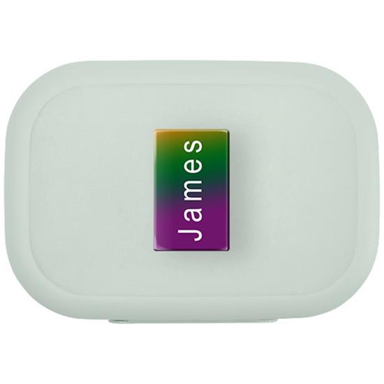 Lunchlåda Amuse Plus® Bio med tryck Grön