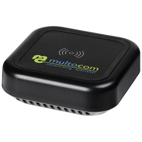 Högtalare Coast Bluetooth® med trådlös laddning med tryck Svart
