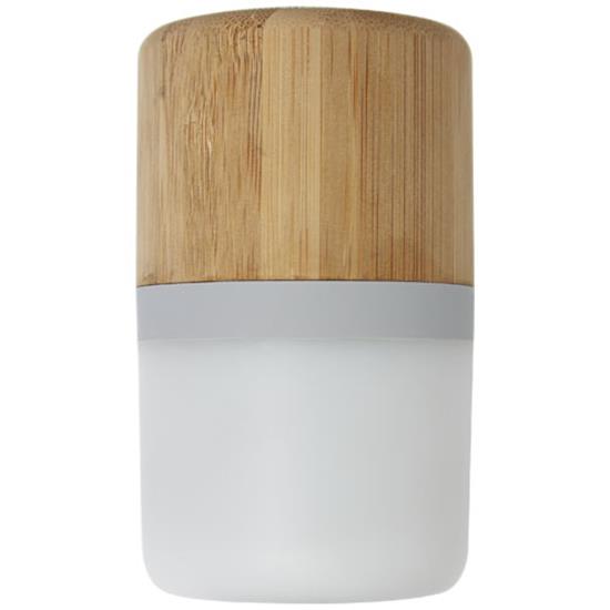 Högtalare Aurea Bluetooth® med lampa med tryck Brons