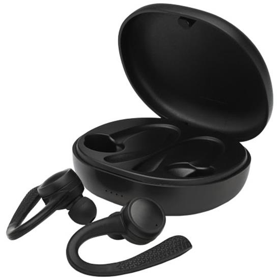 Öronsnäckor Quest Bluetooth® med IPX5 vattentålig med tryck Svart