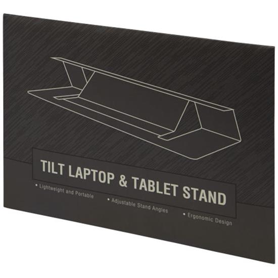 Tiltstativ för laptop och surfplatta med tryck Svart