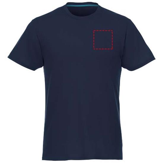 T-shirt Jade GRS återvunnen med tryck Marinblå