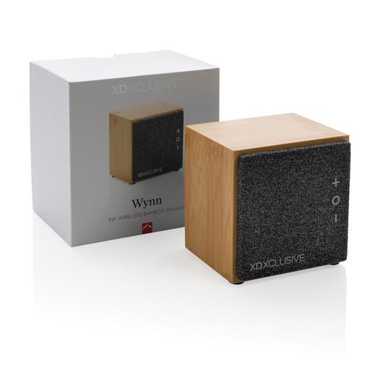 Högtalare Wynn 5W Bluetooth® med tryck Brun