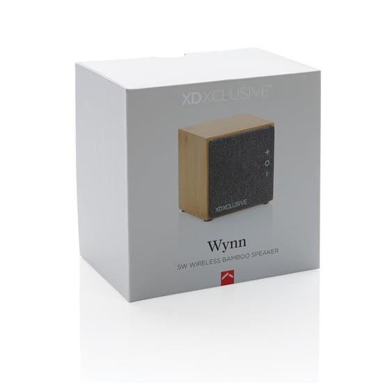 Högtalare Wynn 5W Bluetooth® med tryck Brun