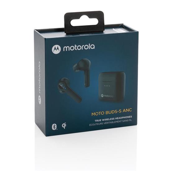 Öronsnäckor Motorola TWS MOTO ANC S med tryck Svart