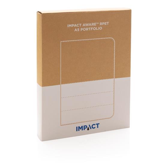 Portfolio Impact AWARE RPET A5 med tryck Blyertsgrå
