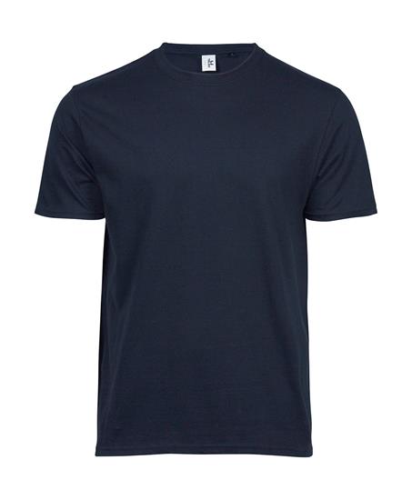 T-shirt TeeJays Power med tryck Marinblå