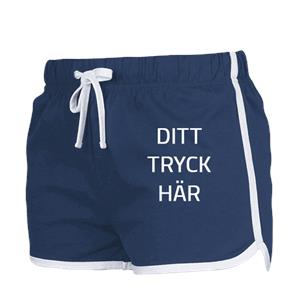 Funktionsshorts med tryck